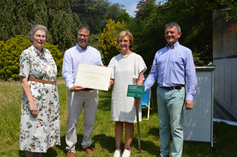 Rotstuin van Huizingen wint prijs voor historische tuinen 
